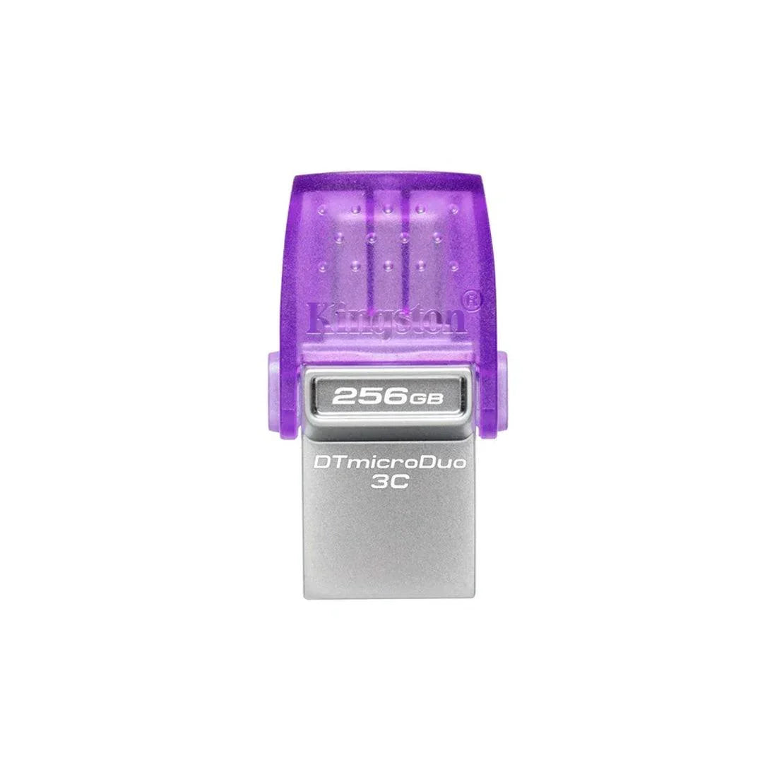 Pen Drive Kingston 256GB MicroDuo USB C e A - DTDUO3CG3/256GBi - Mega Market