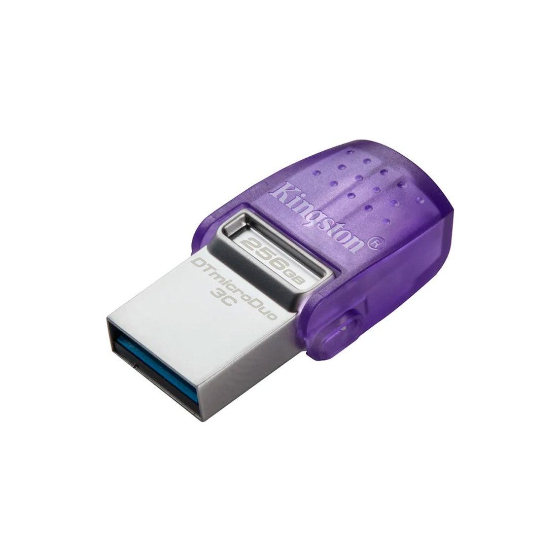 Pen Drive Kingston 256GB MicroDuo USB C e A - DTDUO3CG3/256GBi - Mega Market