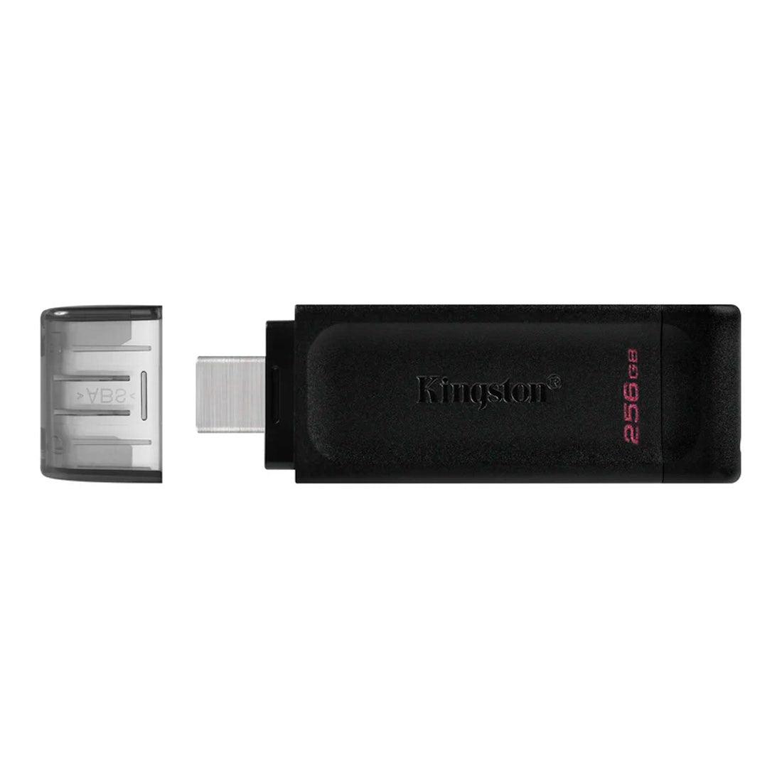 Pen Drive Kingston 256GB padrão USB-C DT70/256GBi - Mega Market