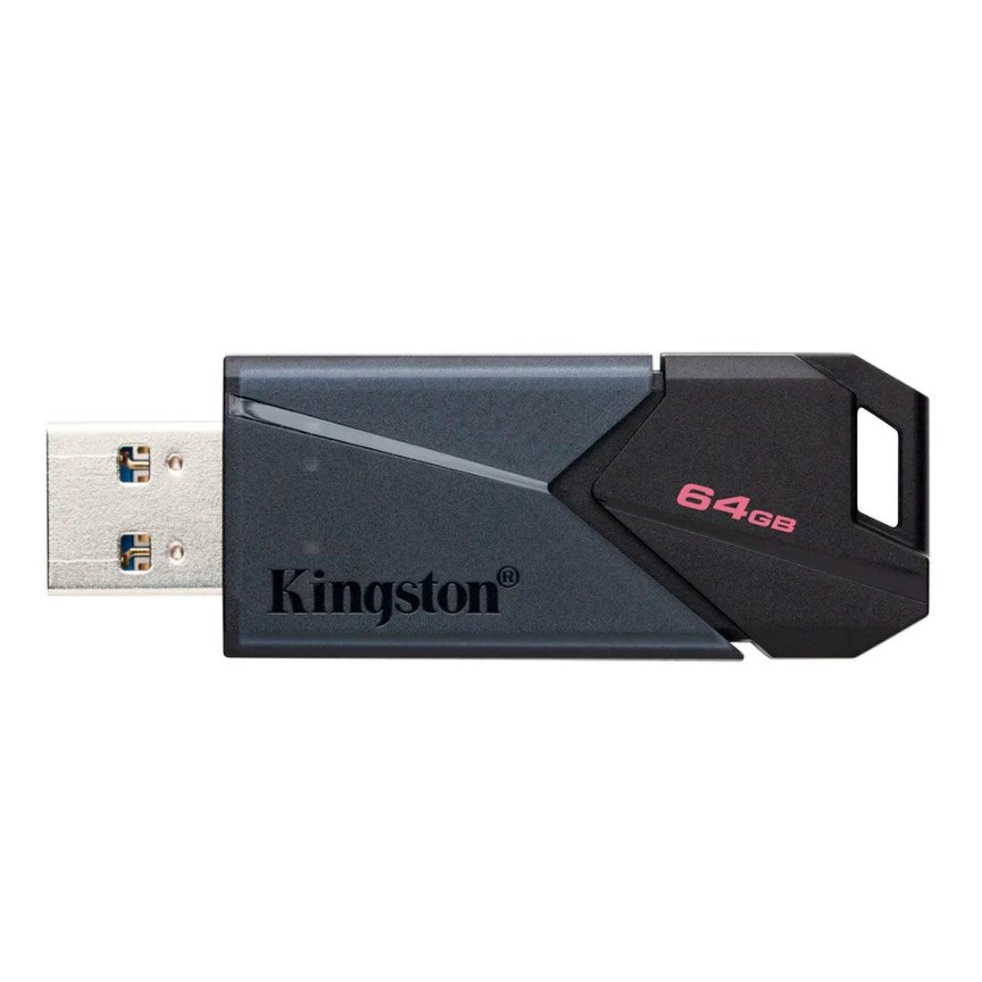 Pen drive Kingston 64GB Exodia Onyx USB 3.2 Gen1 DTXON64GBi - Mega Market