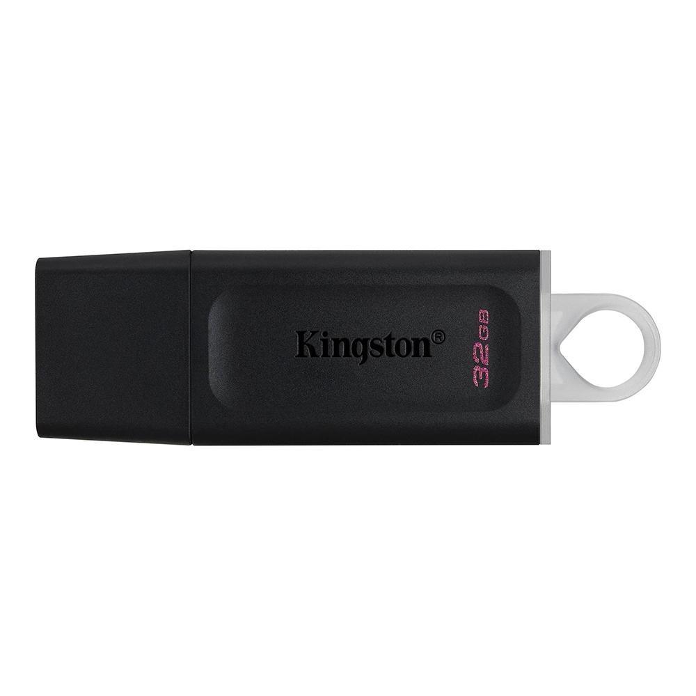 Pen Drive Kingston DataTraveler 32GB Preto/Branco DTX/32GBi - Mega Market