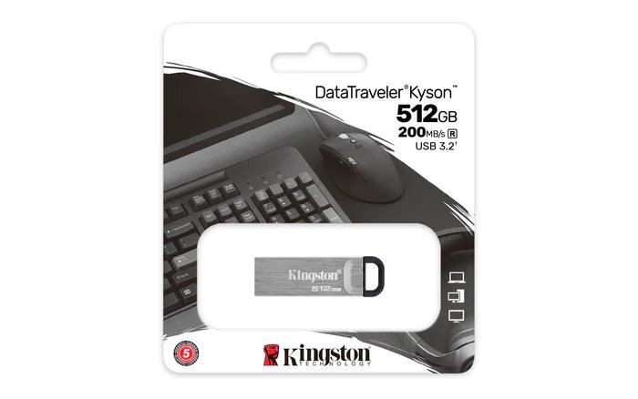 Pen Drive Kingston Kyson 512GB USB Geração1 DTKN/512GBi - Mega Market