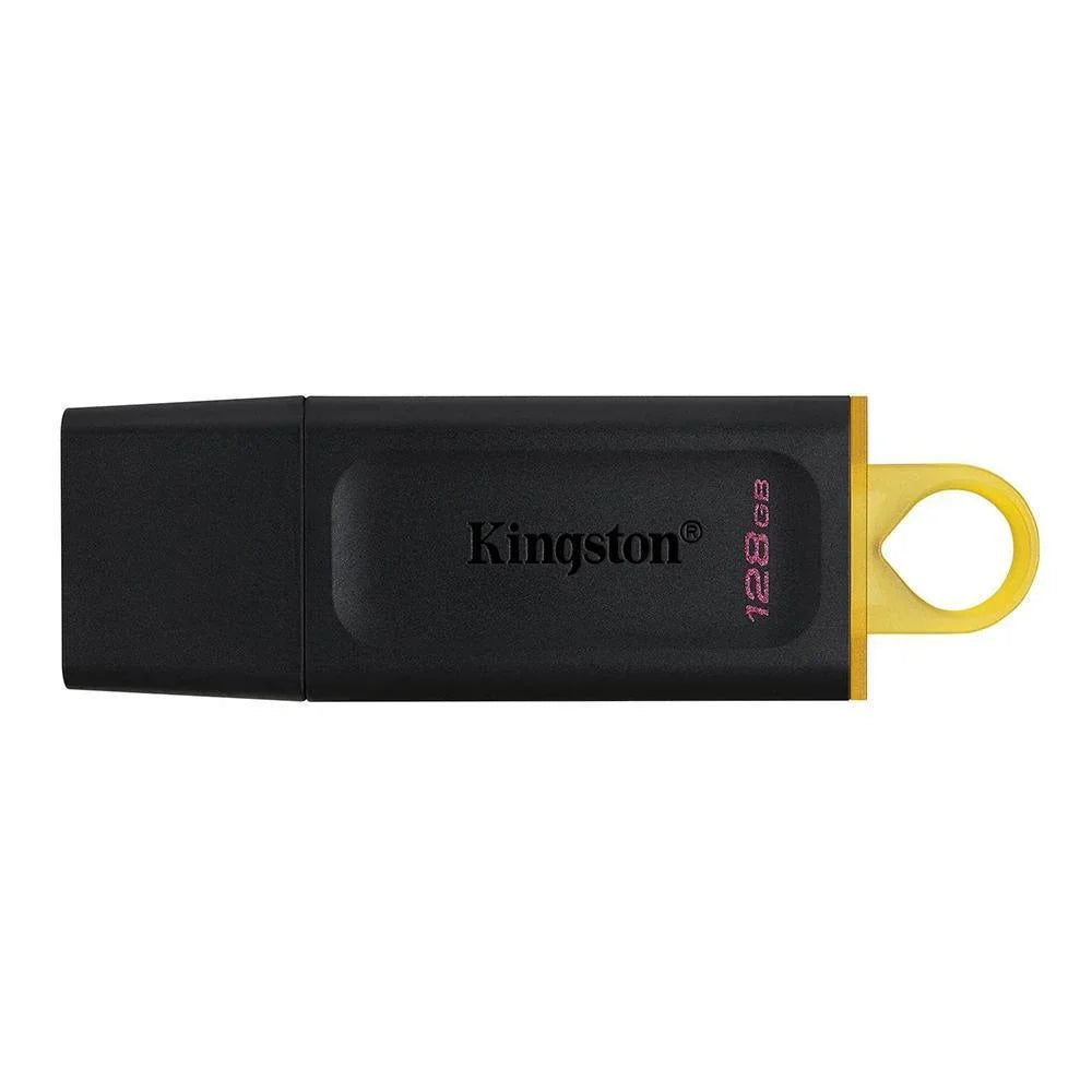 Pendrive Kingston DataTraveler Exodia 128GB Preto e Amarelo - DTX/128GB - Mega Market