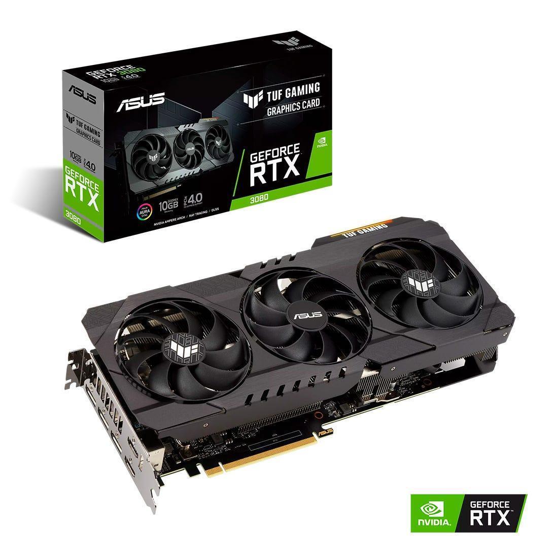 Placa de Video Asus TUF-RTX3070TI-O8G-GAMING 19 Gbps 8GB - 90YV0GY0M0NA00I - Mega Market