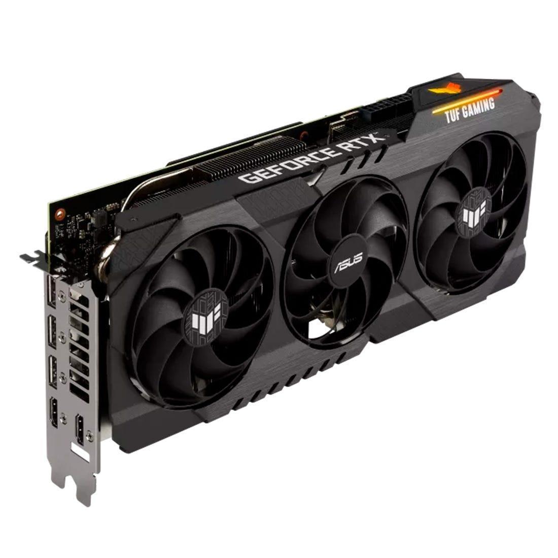 Placa de Video Asus TUF-RTX3070TI-O8G-GAMING 19 Gbps 8GB - 90YV0GY0M0NA00I - Mega Market