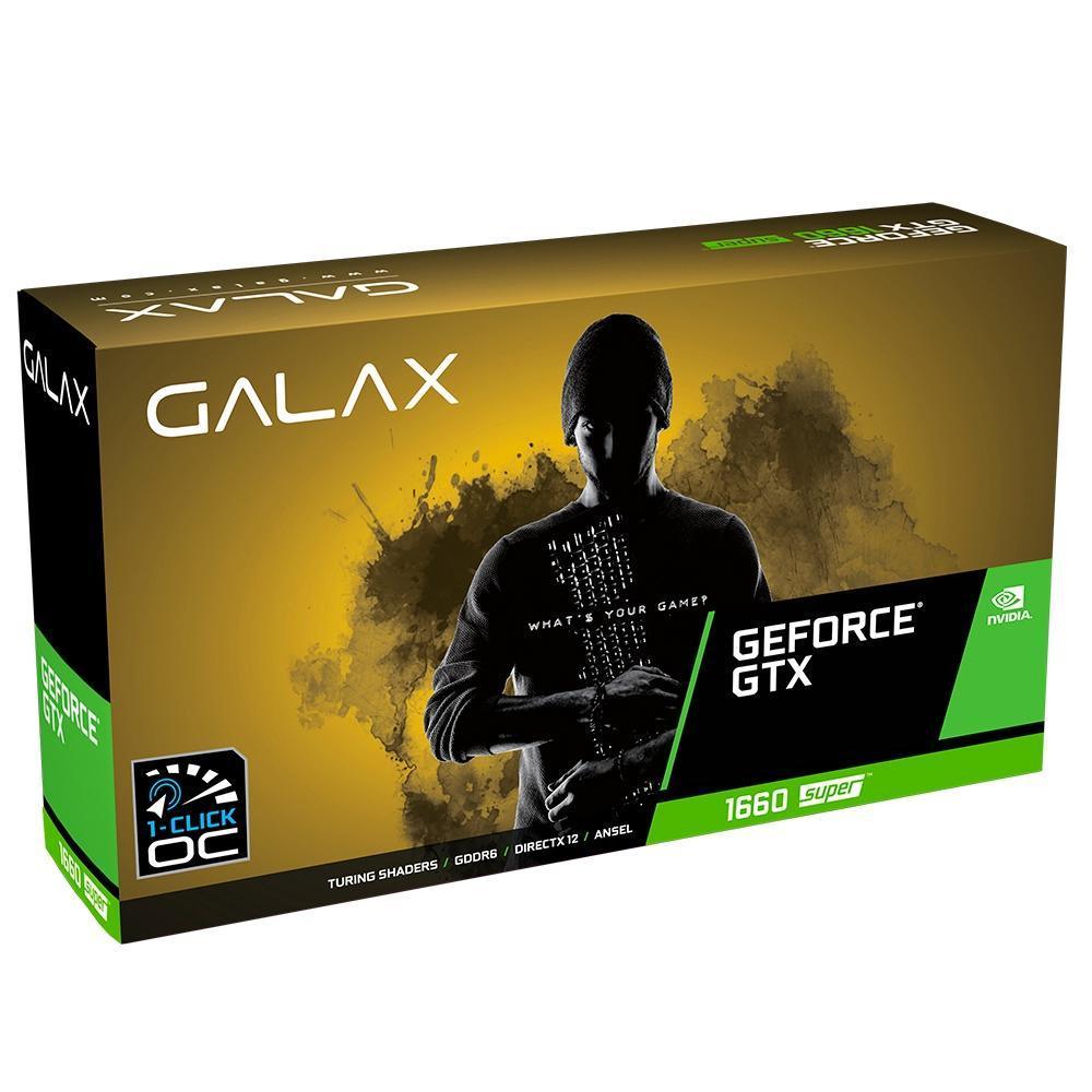 Placa de Vídeo Galax GTX 1660 Super 6GB - 60SRL7DSY91Si - Mega Market