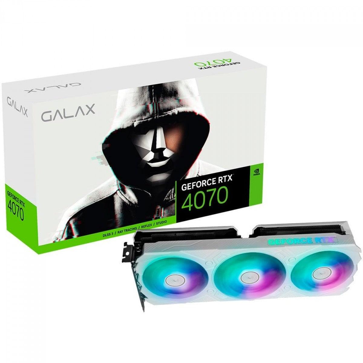 Placa de Vídeo Galax RTX 4070 EX Gamer Branca - 47NOM7MD7KWH - Mega Market