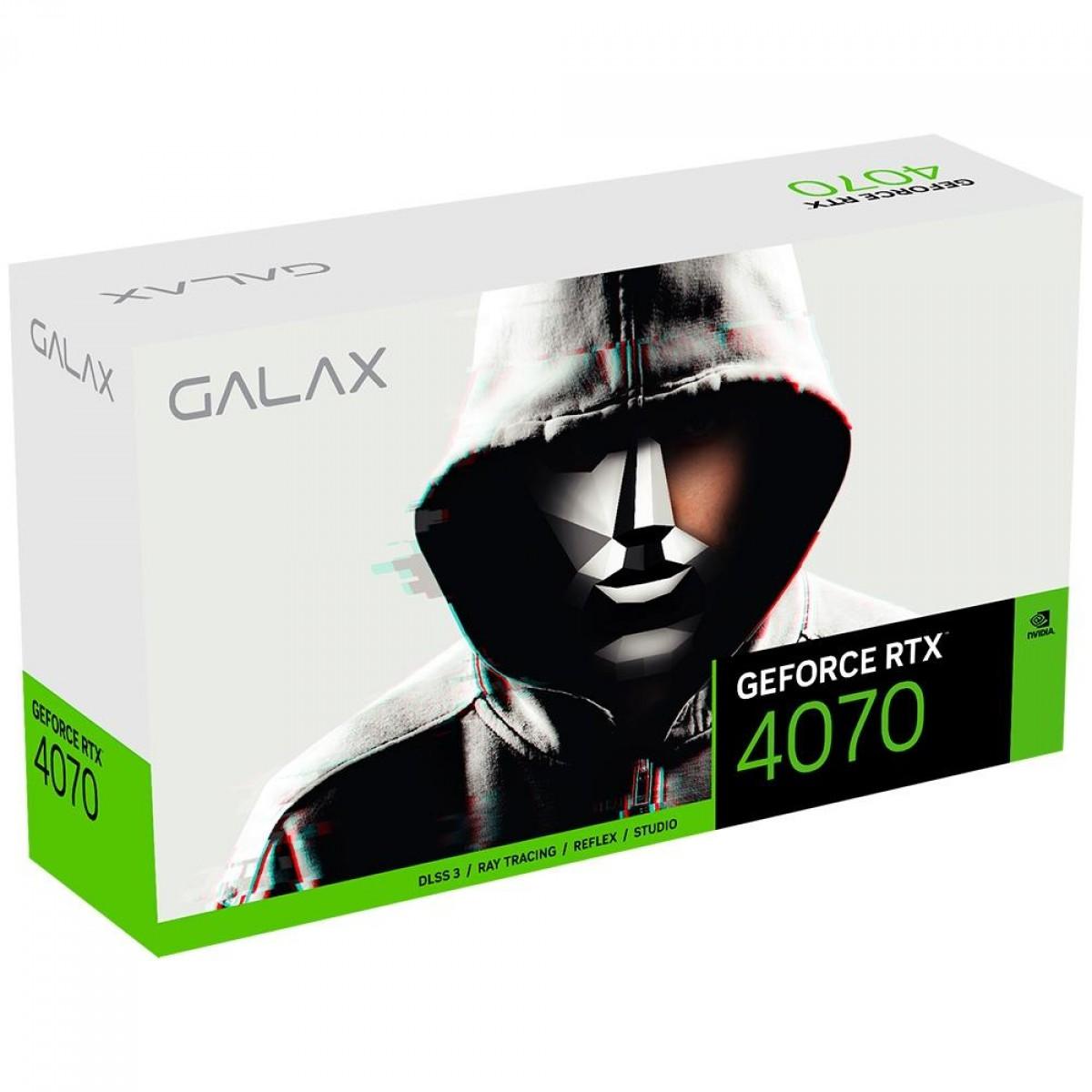 Placa de Vídeo Galax RTX 4070 EX Gamer Branca - 47NOM7MD7KWH - Mega Market