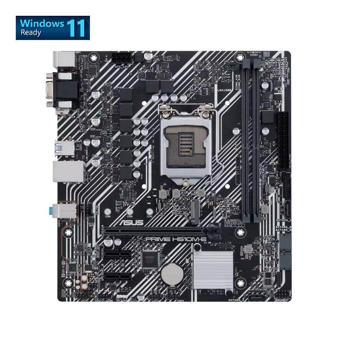 Placa Mãe Asus PRIME H510M-E Intel 10Ger 90MB17E0-C1BAY0 - Mega Market