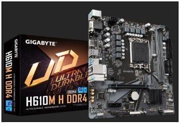 Placa Mãe Gigabyte H610m H DDR4 Geração 12 H610M H DDR4 - Mega Market
