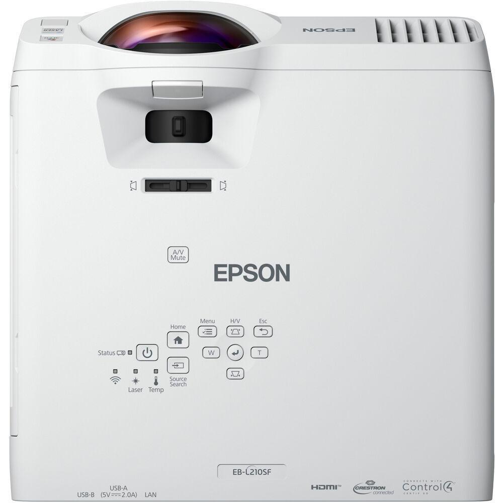 Projetor Epson PowerLite L210SF 4.000 Lúmens - V11HA75020 - Mega Market