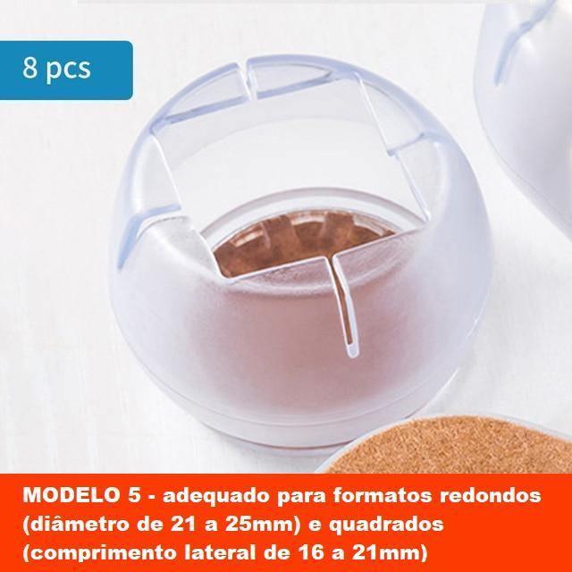 Protetor Silicone QuietSlick® - 17 Modelos Variados 10pçs. - Mega Market