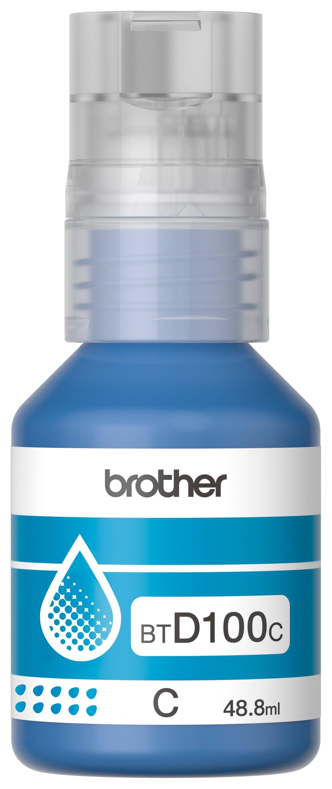 Refil de Tinta Brother Ciano 5K - BTD100C - Mega Market