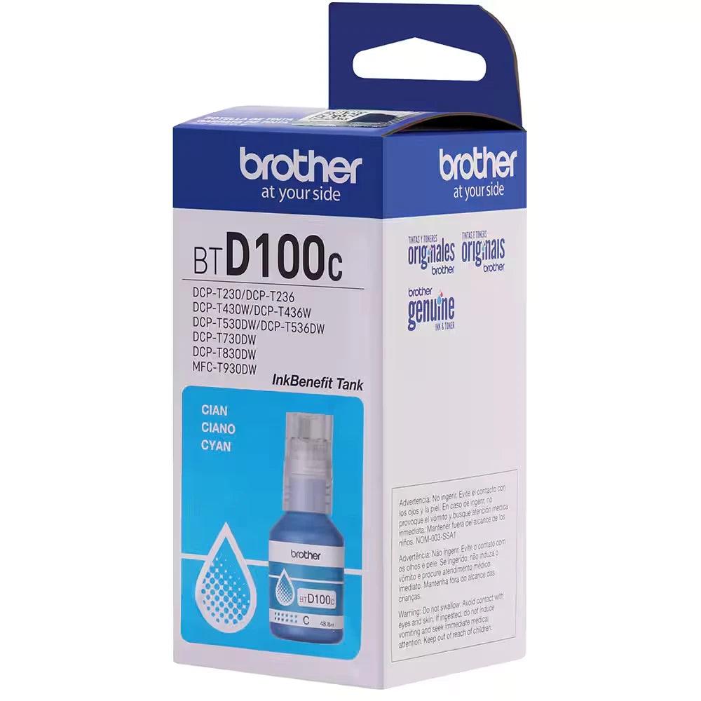 Refil de Tinta Brother Ciano 5K - BTD100C - Mega Market