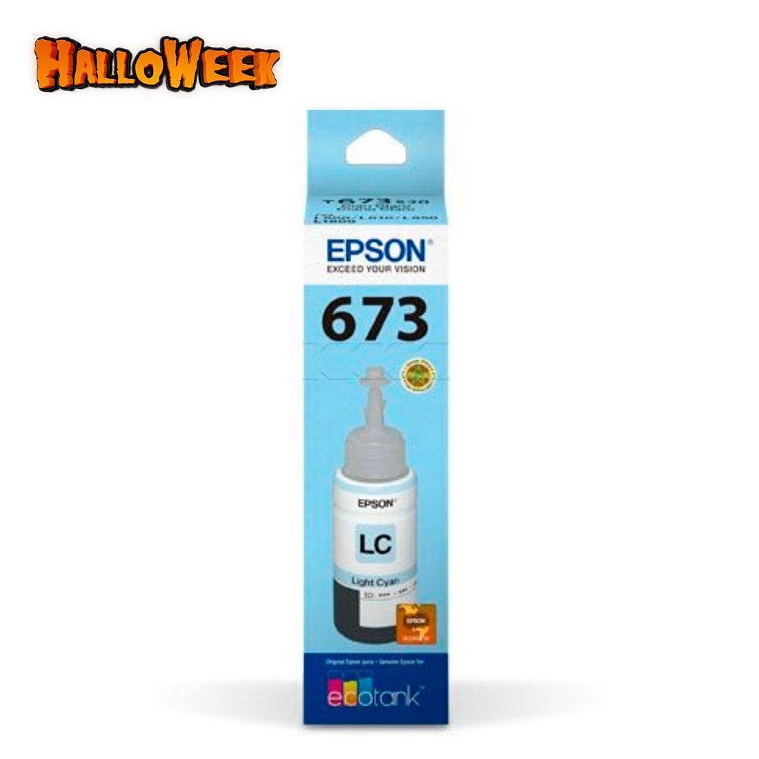 Refil de Tinta Epson Ciano Light 70ml T673520-AL - Mega Market