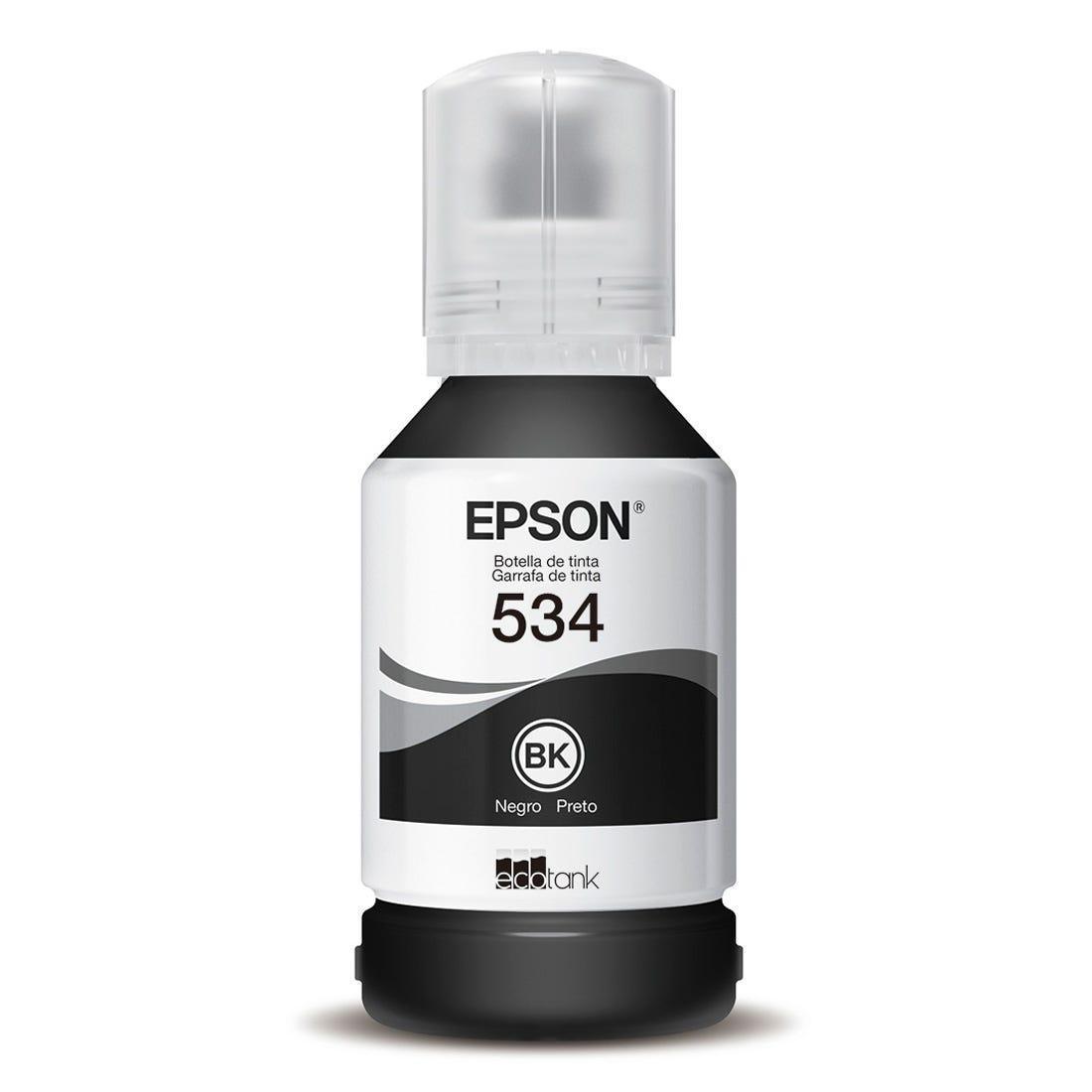Refil de Tinta Epson Preto 120ml T534120-AL - Mega Market