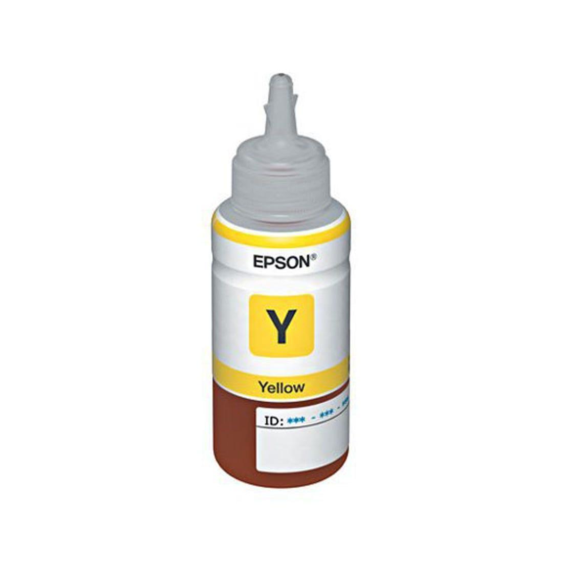 Refil de Tinta Epson T664 Amarelo 70ml - T664420-AL - Mega Market