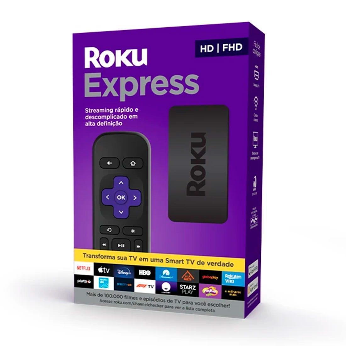 Roku Solutions 2 GO Express Stream Full HD ROKU00000101FGR - Mega Market