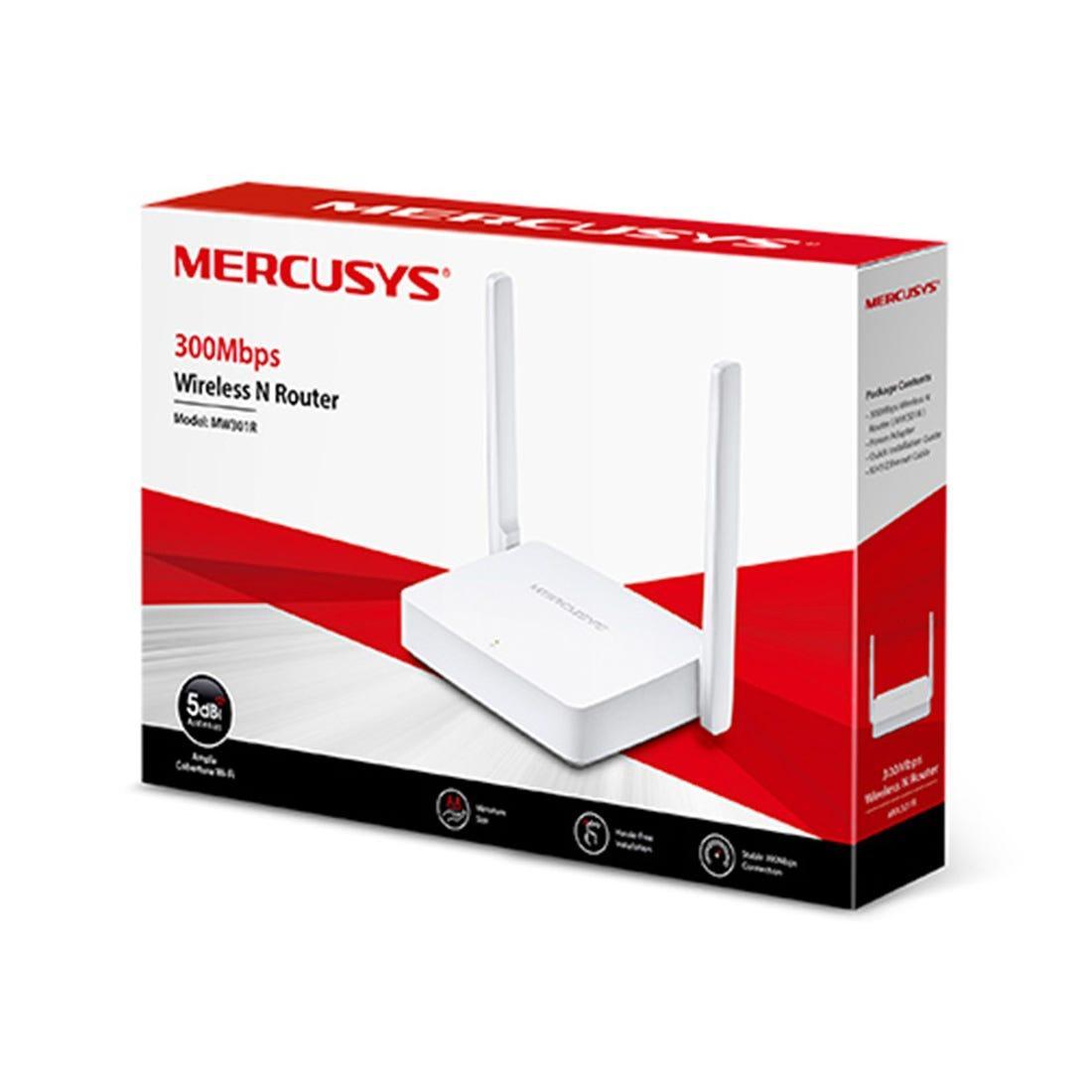Roteador Mercusys Wireless N 300Mbps MW301R - Mega Market