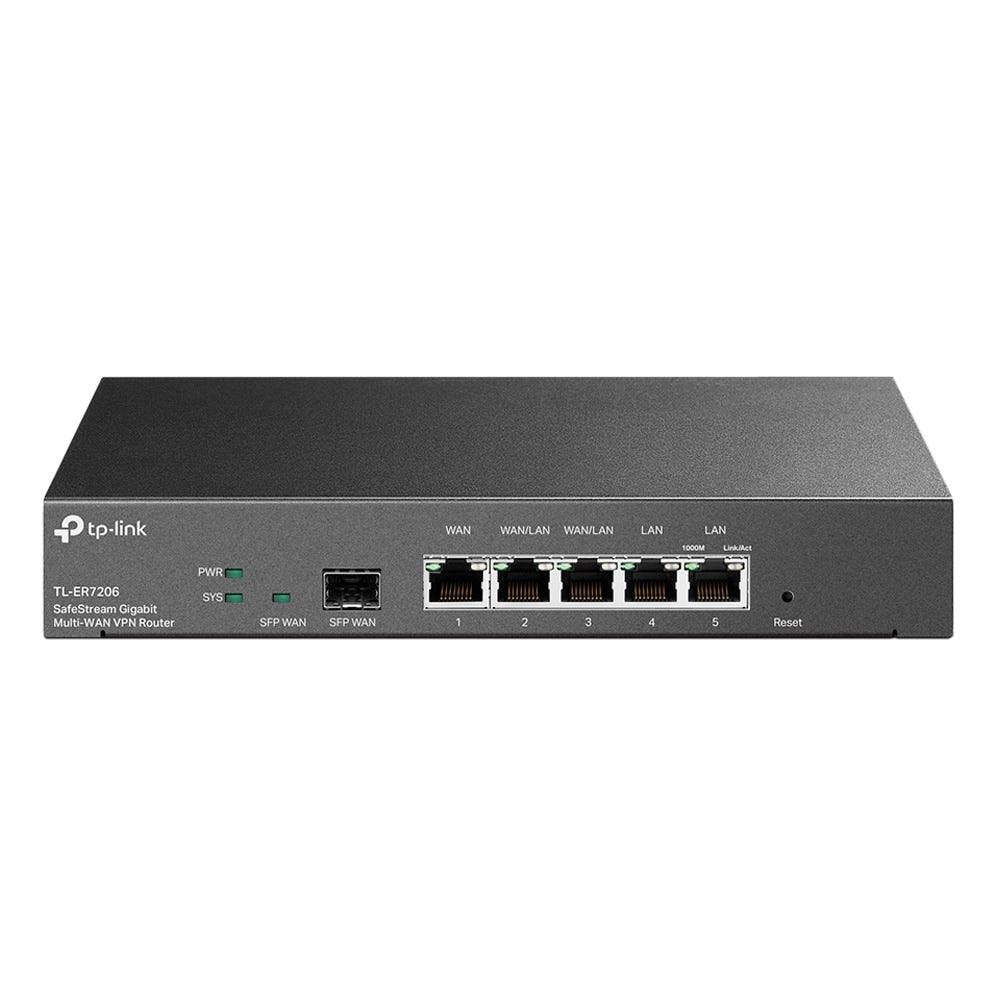 Roteador TP-LINK Load Balance VPN Gigabit TL-ER7206 - TL-ER7 - Mega Market