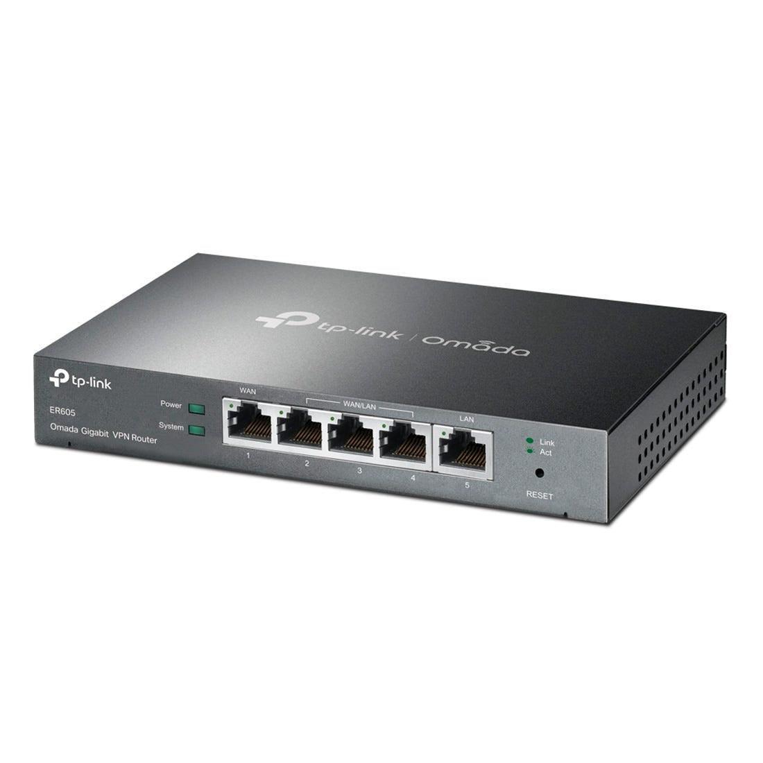 Roteador TP-LINK Omada Multi-Wan VPN Gigabit - ER605 - Mega Market