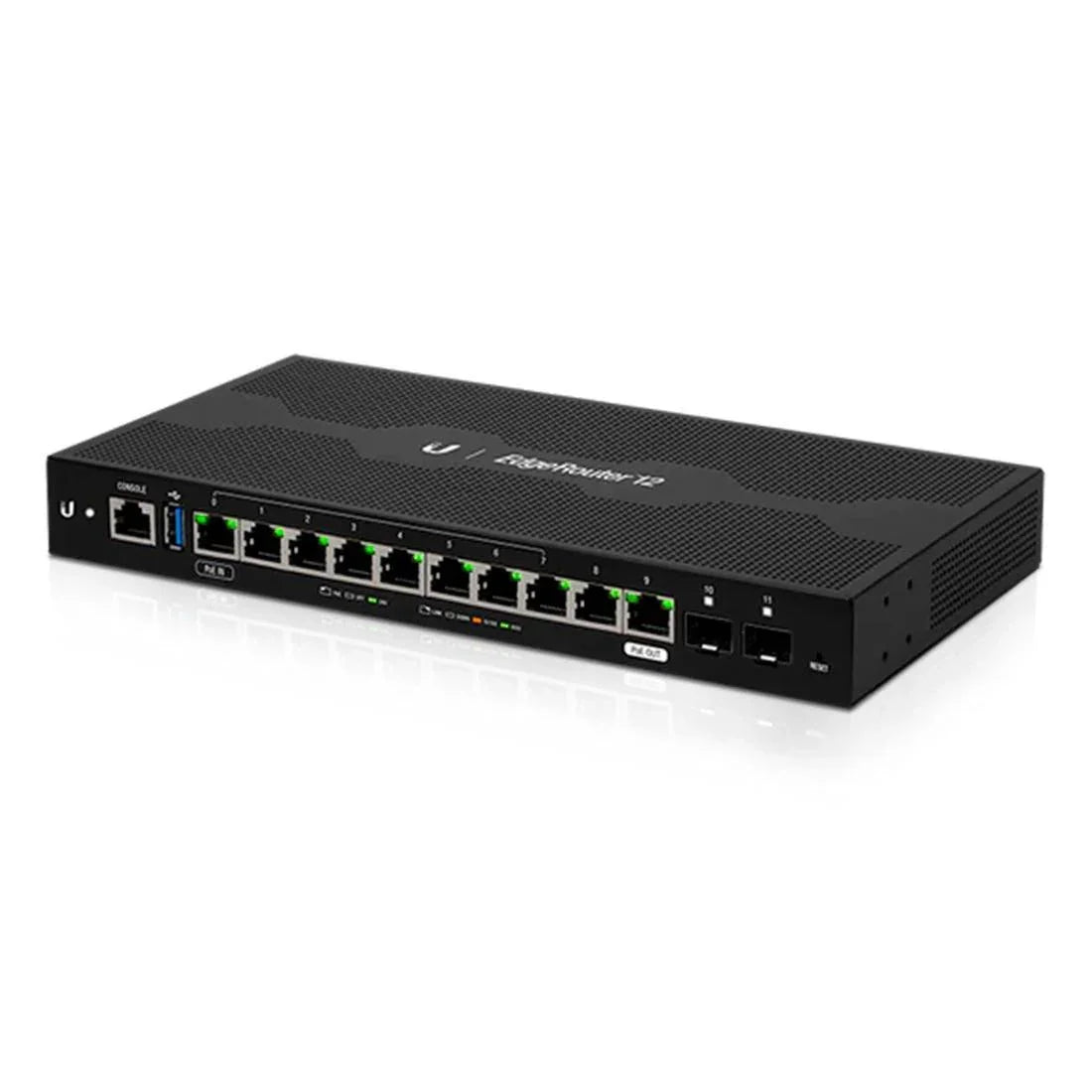 Roteador Ubiquiti EdgeRouter 10P + 2SFP - ER-12 I - Mega Market