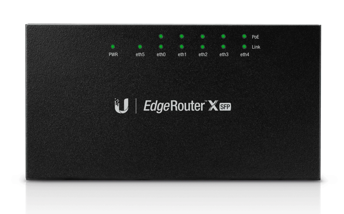 Roteador Ubiquiti EdgeRouter 5P PoE + 1SFP - ER-X-SFP I – Mega Market