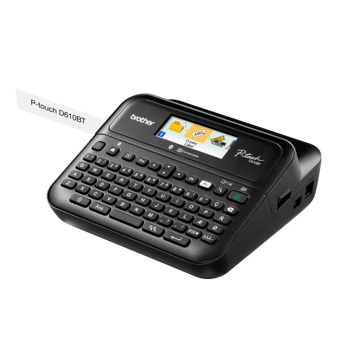 Rotulador Brother Eletrônico com Bluetooth - PTD610BT - Mega Market