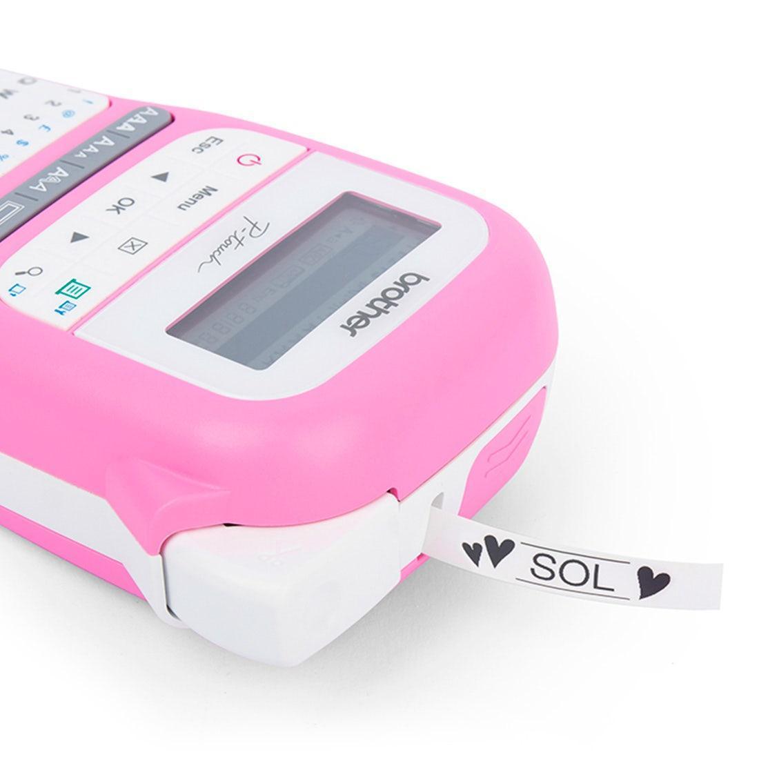 Rotulador Eletrônico Brother Ptouch Rosa PTH110PK - Mega Market