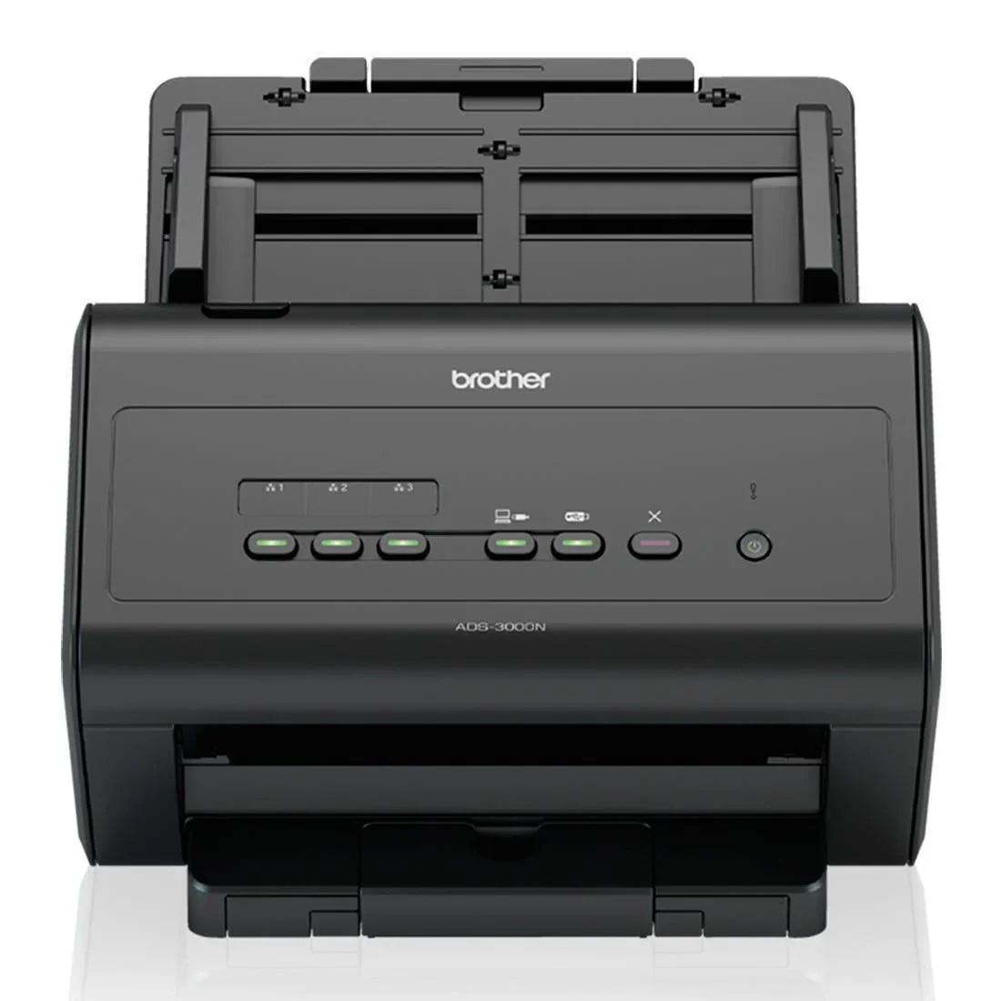 Scanner Brother ADS3000N A4 Duplex Rede 50ppm - Mega Market