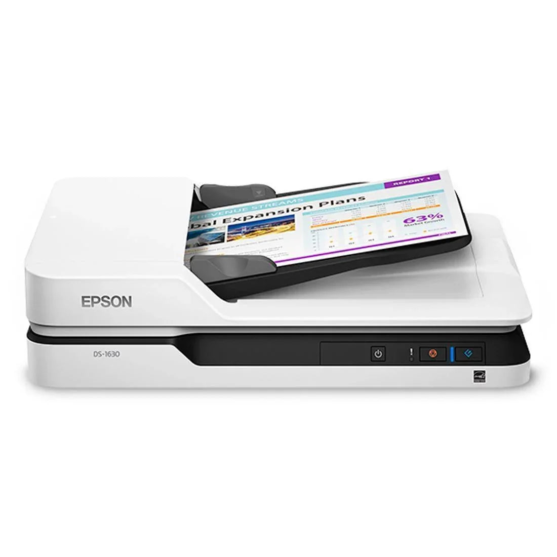 Scanner Epson WorkForce DS-1630 25ppm USB B11B239201 - Mega Market