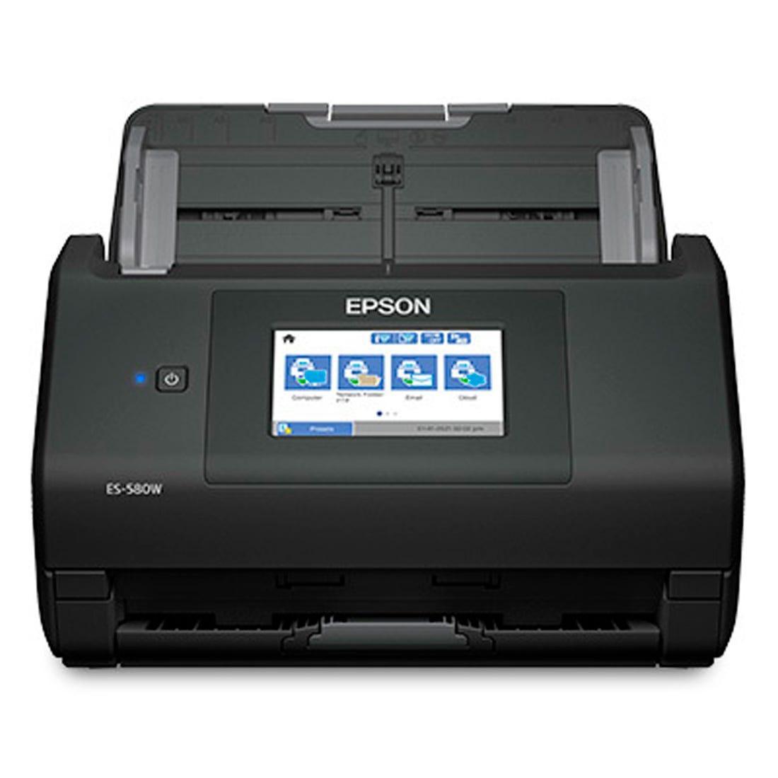 Scanner Epson WorkForce ES-580W 35ppm WiFi B11B258201 - Mega Market