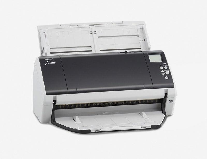 Scanner Ricoh A3 Duplex 80ppm Color fi-7480 - CG01000-293301i - Mega Market