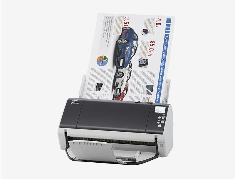Scanner Ricoh A3 Duplex 80ppm Color fi-7480 - CG01000-293301i - Mega Market