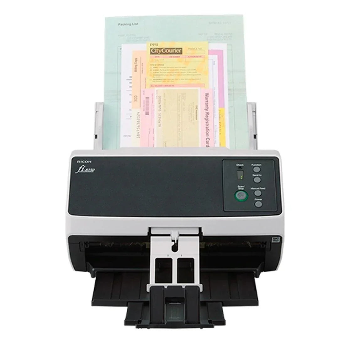 Scanner Ricoh Fi-8250 A4 Dup 50ppm Flatbed CG01000-303301i - Mega Market