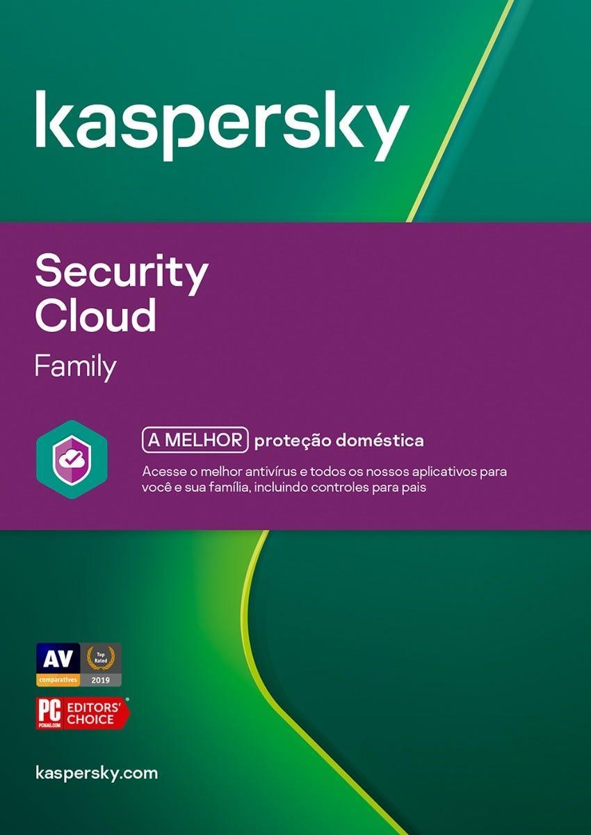 Security Cloud Family Kaspersky 10 dev 1year ESD KL1925KDKFS - Mega Market