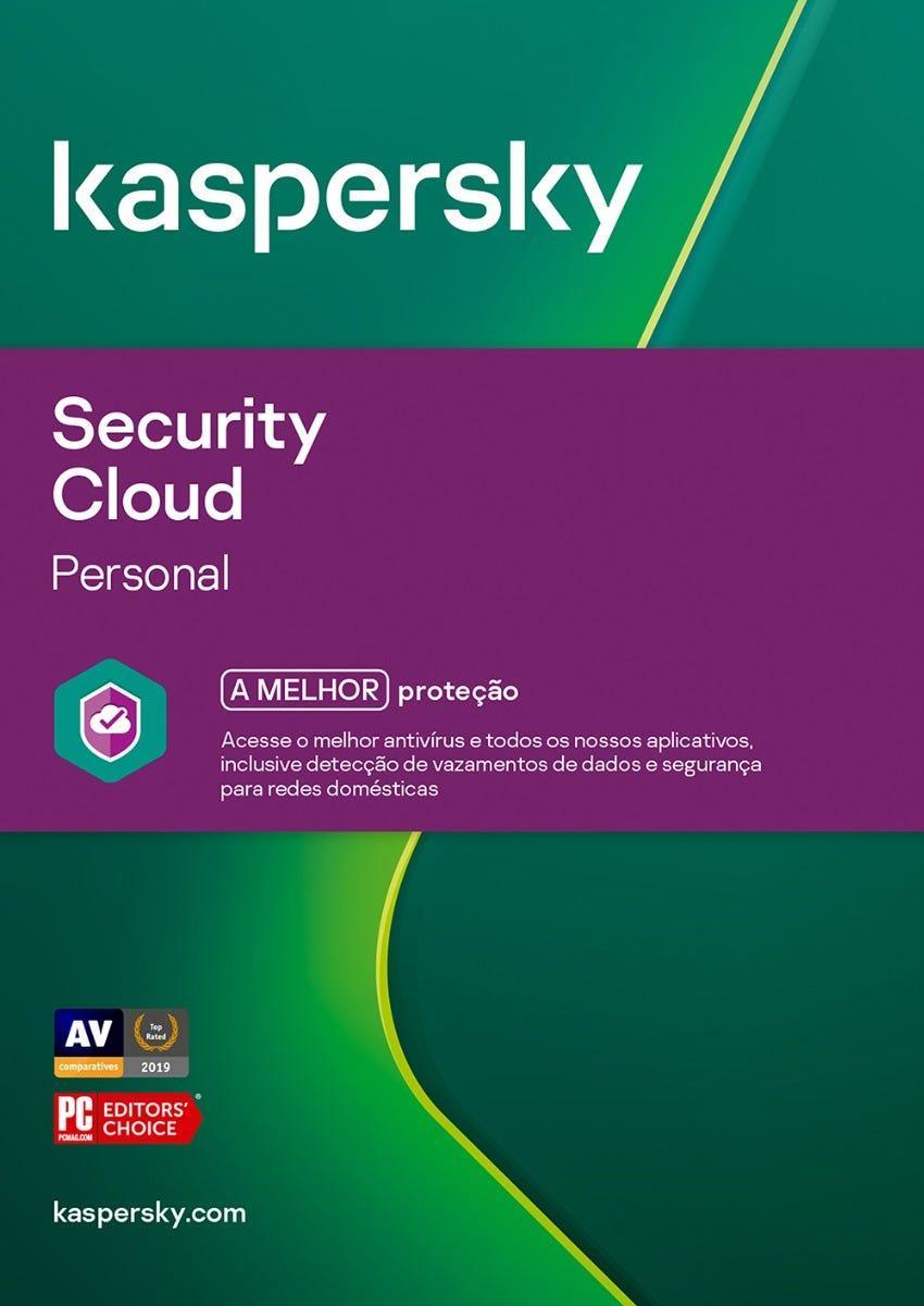 Security Cloud Personal Kaspersky 3 dev 3y ESD KL1923KDCTS - Mega Market