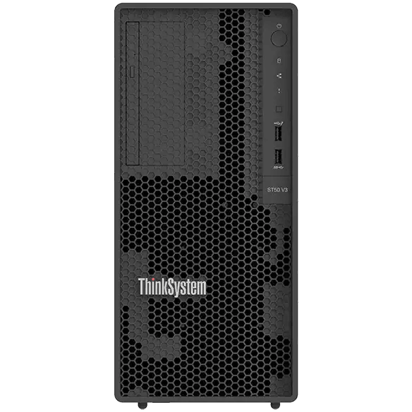 Servidor Lenovo ISG ST50v3 Intel Xeon E-2414 4C 16GB 2TB HDD - 7DF4A00UBR - Mega Market