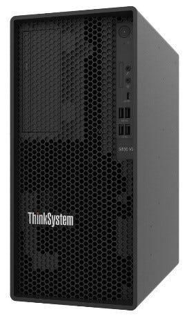 Servidor Lenovo ISG ThinkSystem ST50 V2 E-2324G 4C 16GB 2TB - 7D8JA02MBR - Mega Market