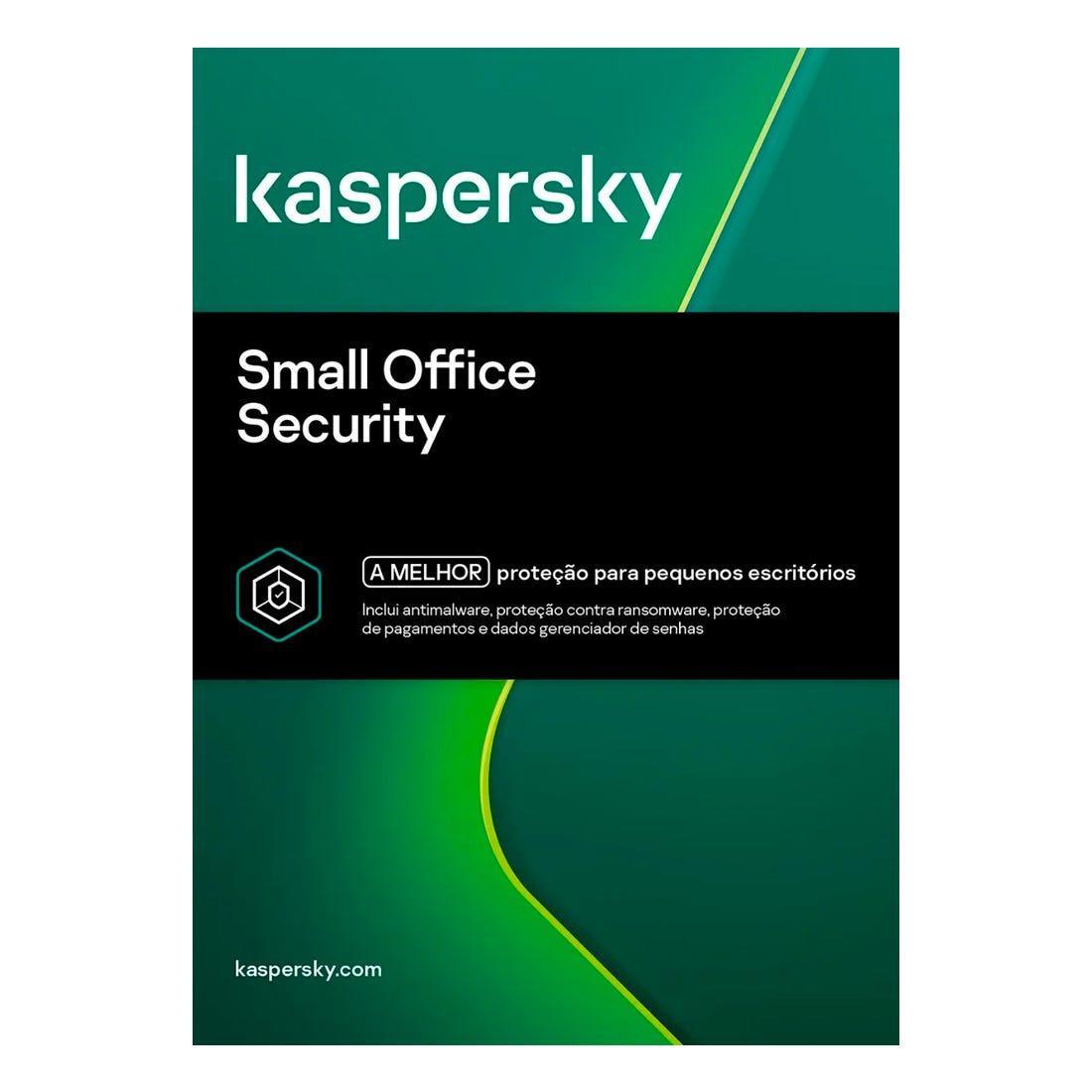 Small Office Security Kaspersky 5 usuários 12 meses ESD - KL4541KDEFS - Mega Market