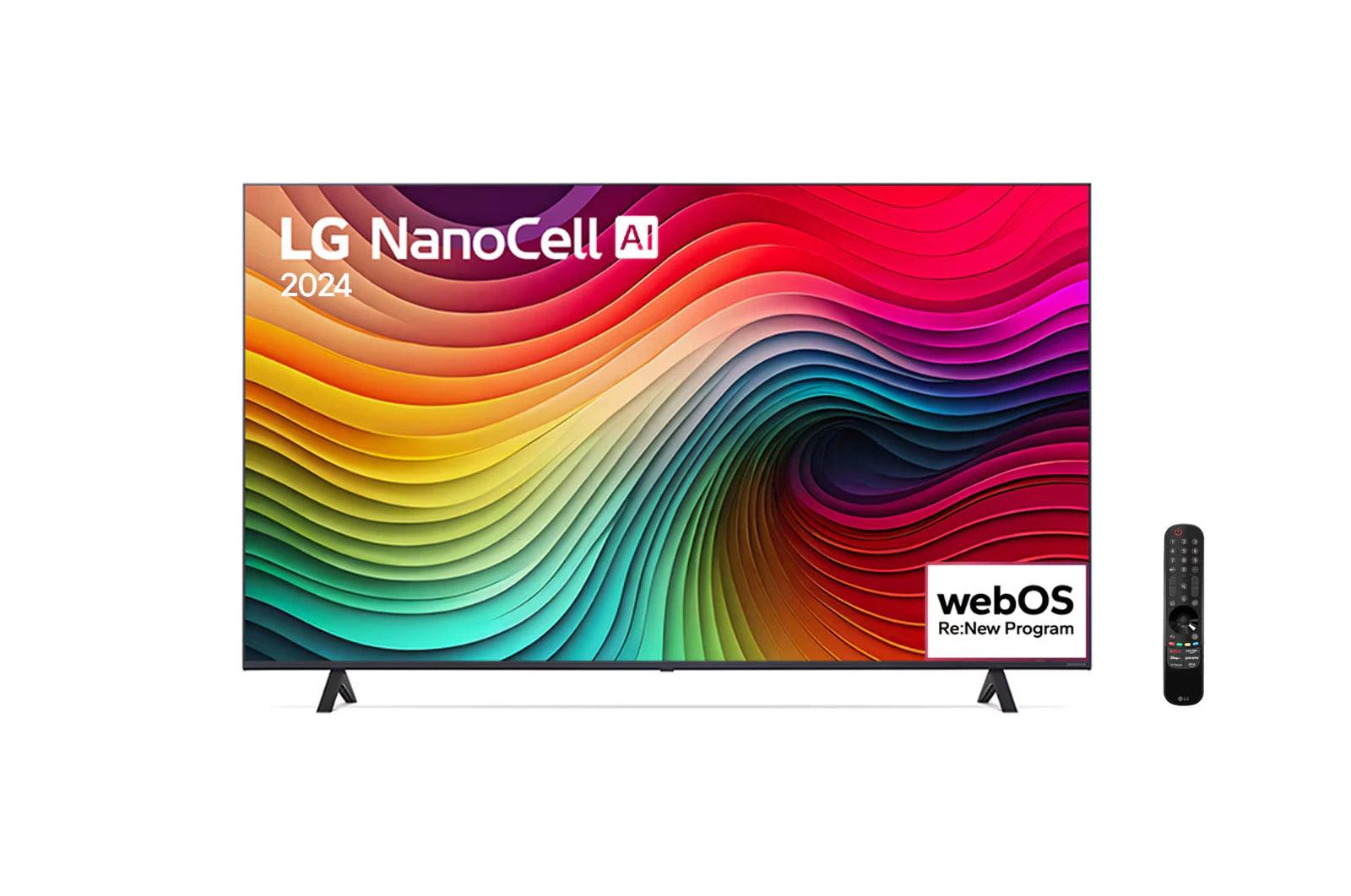 Smart TV LG NanoCell AI NANO80 4K LED UHD 65" - 65NANO80TSA.BWZ - Mega Market