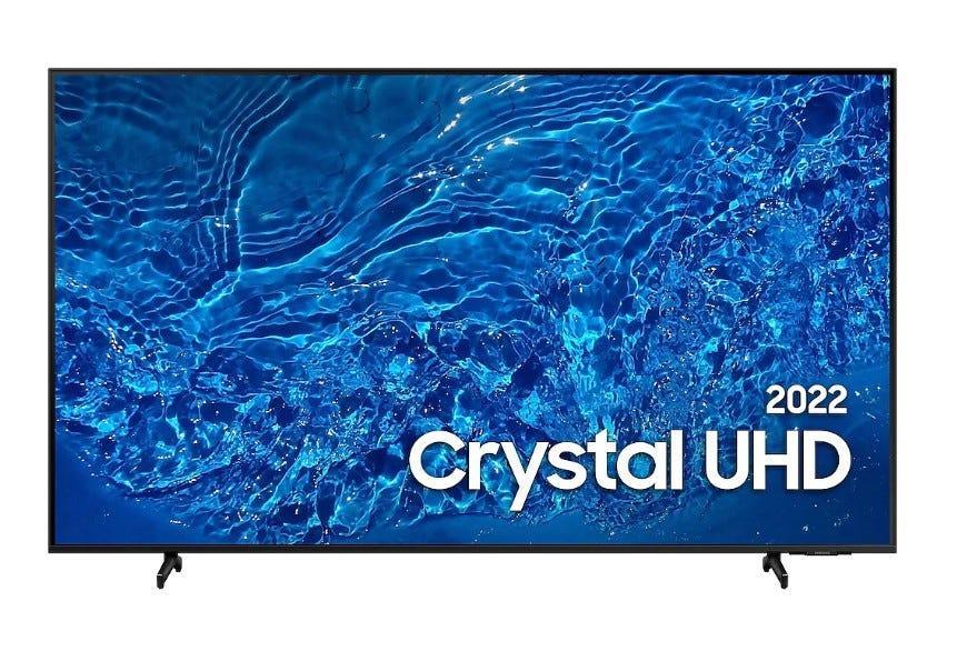 Smart TV Samsung Smart Crystal LED 4K 85" - UN85BU8000GXZD - Mega Market