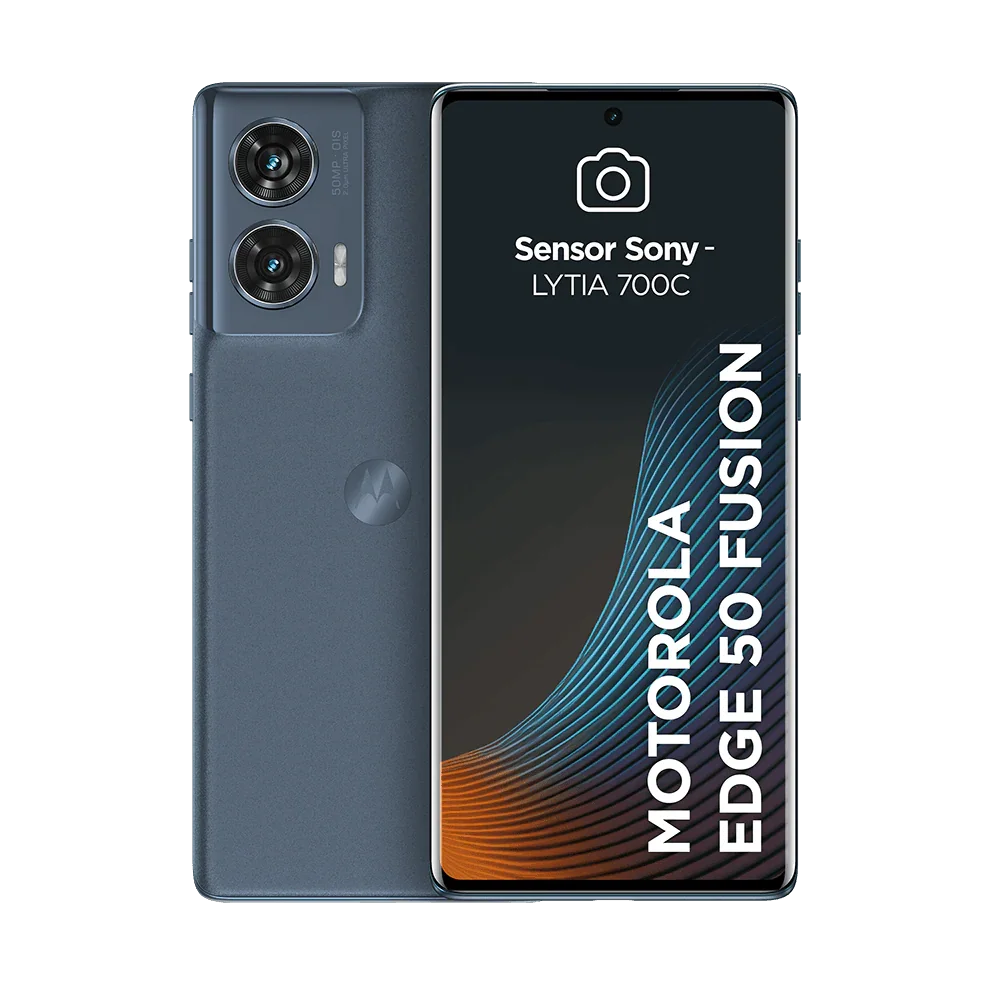 Smartphone Motorola Edge 50 Fusion Azul 5G 256GB - PB1W0000BR - Mega Market