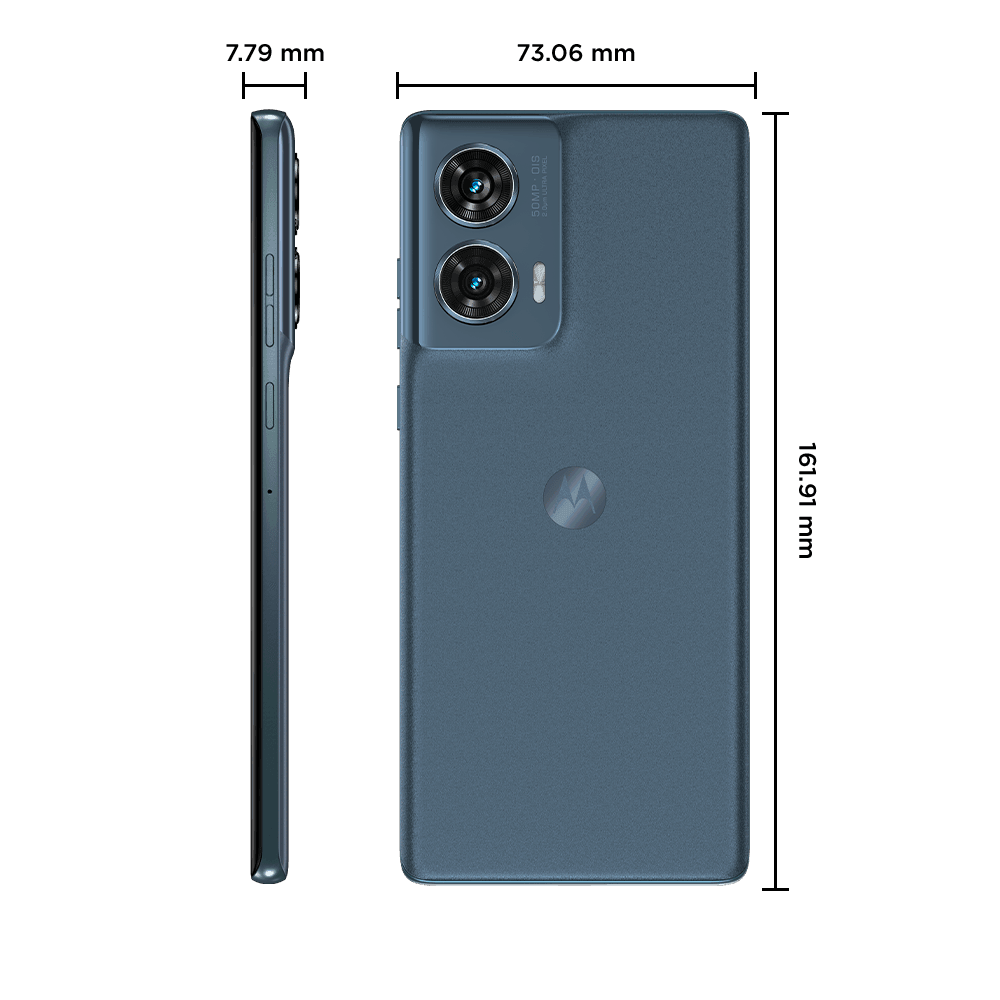 Smartphone Motorola Edge 50 Fusion Azul 5G 256GB - PB1W0000BR - Mega Market