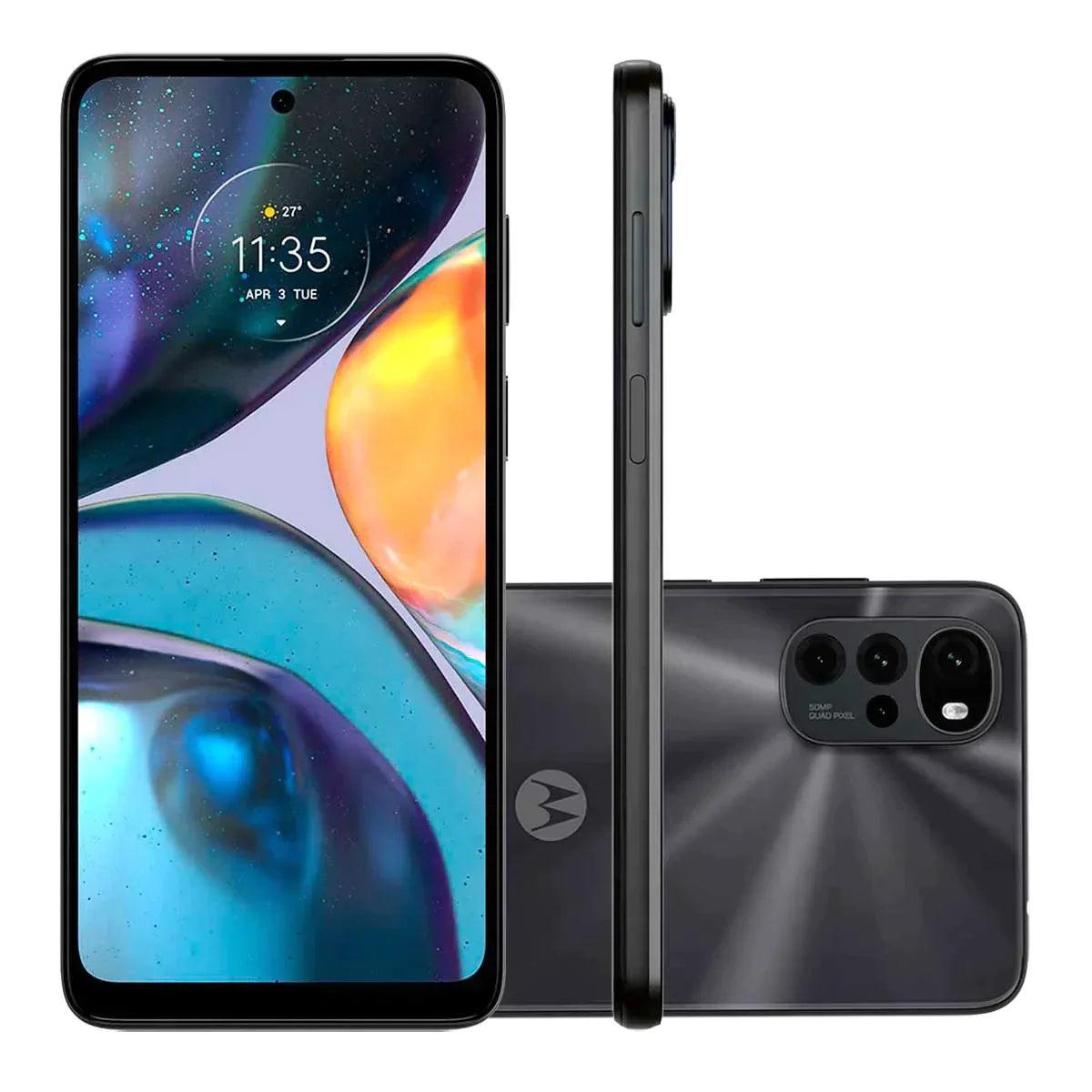 Smartphone Motorola G22 XT2231-1 Preto 128GB 4GB - PATU0004BR - Mega Market