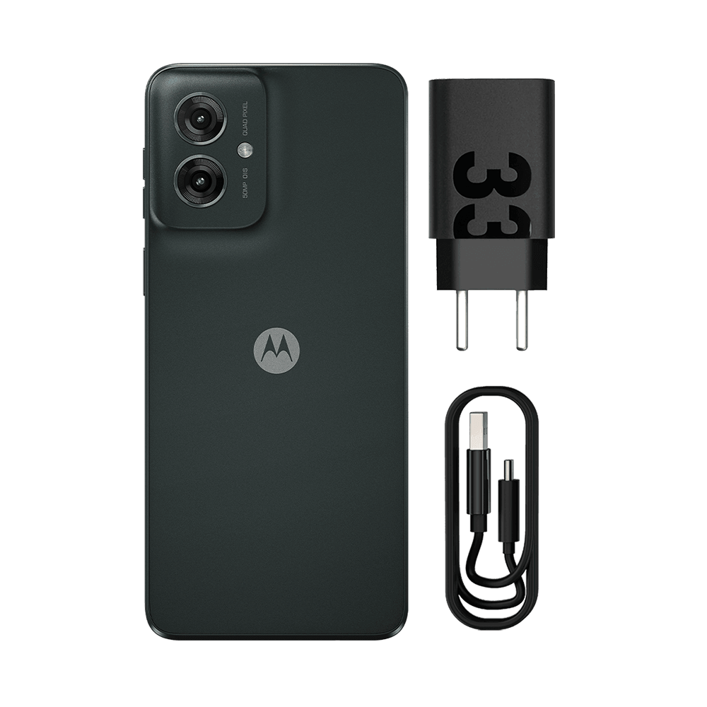 Smartphone Motorola XT2435-1 G55 Preto 5G 256GB - PB5V0009BR - Mega Market