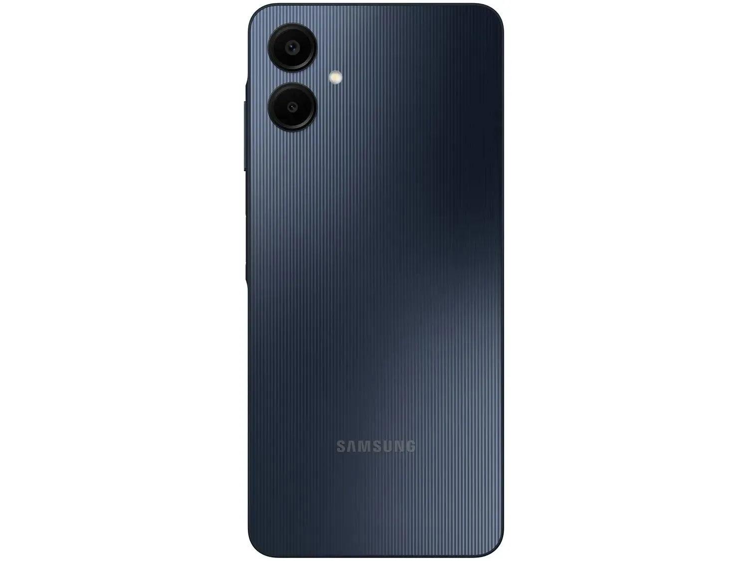 Smartphone Samsung A06 4G 128GB Azul Escuro - SM-A065MZKRZTO - Mega Market