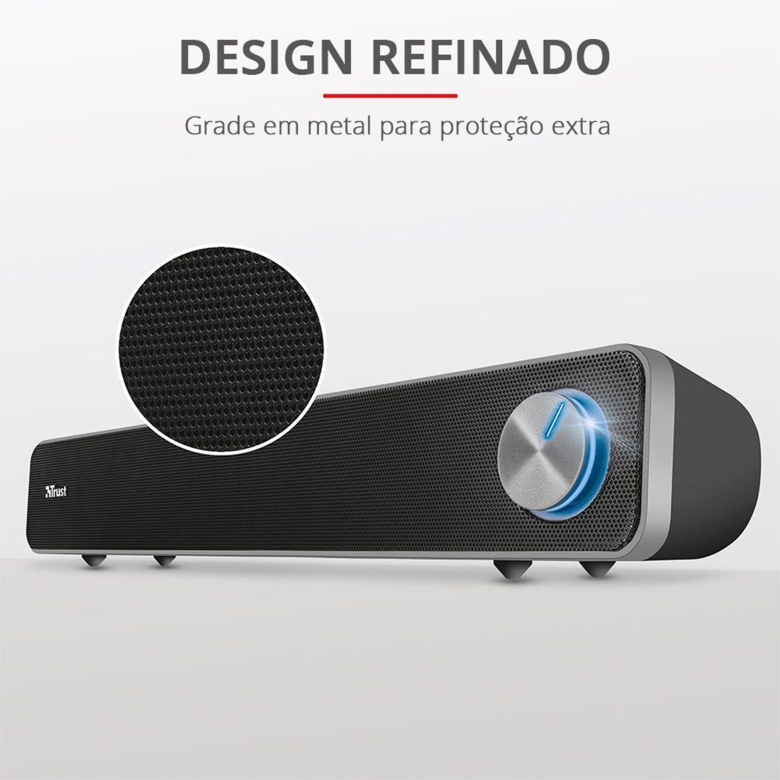 Soundbar Trust Arys TV e PC 22946i - Mega Market