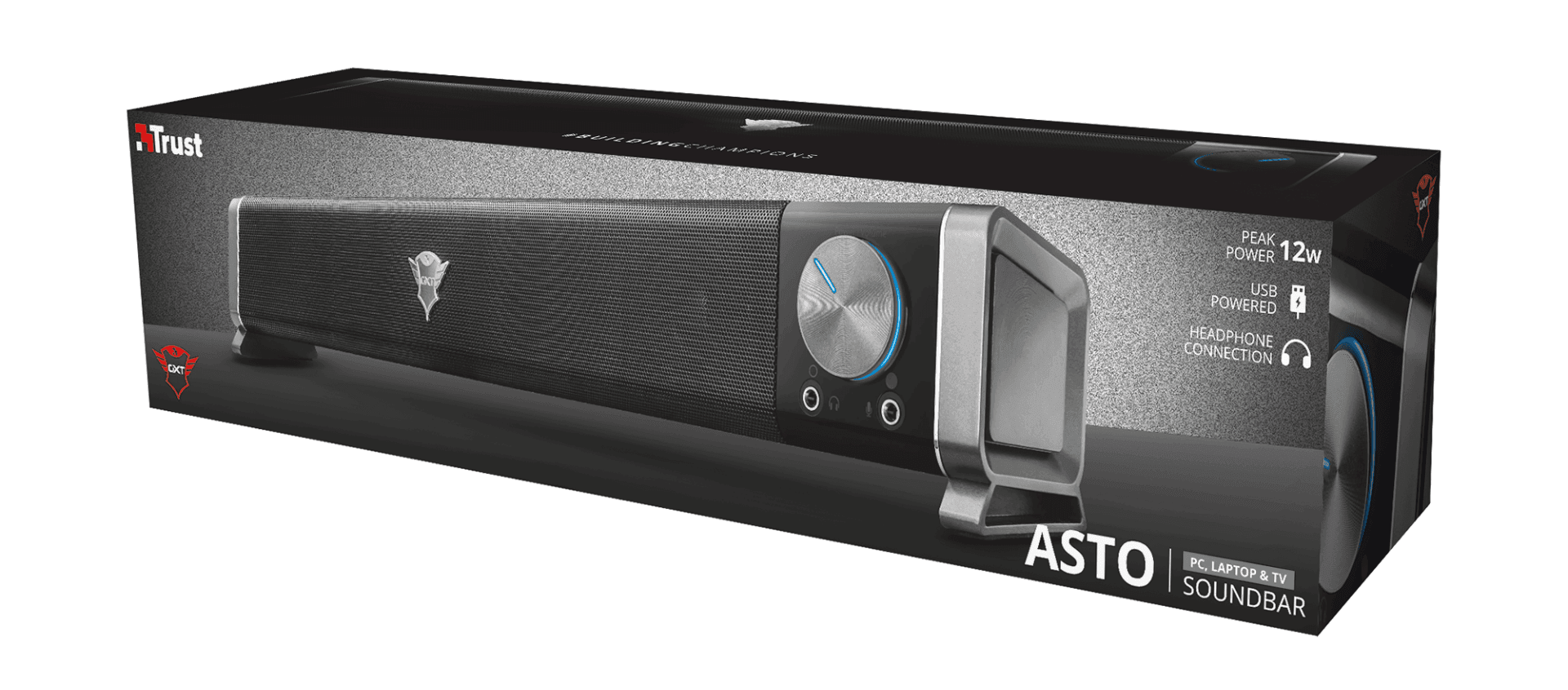 Soundbar Trust GXT 618 Asto TV e PC 22209i - Mega Market