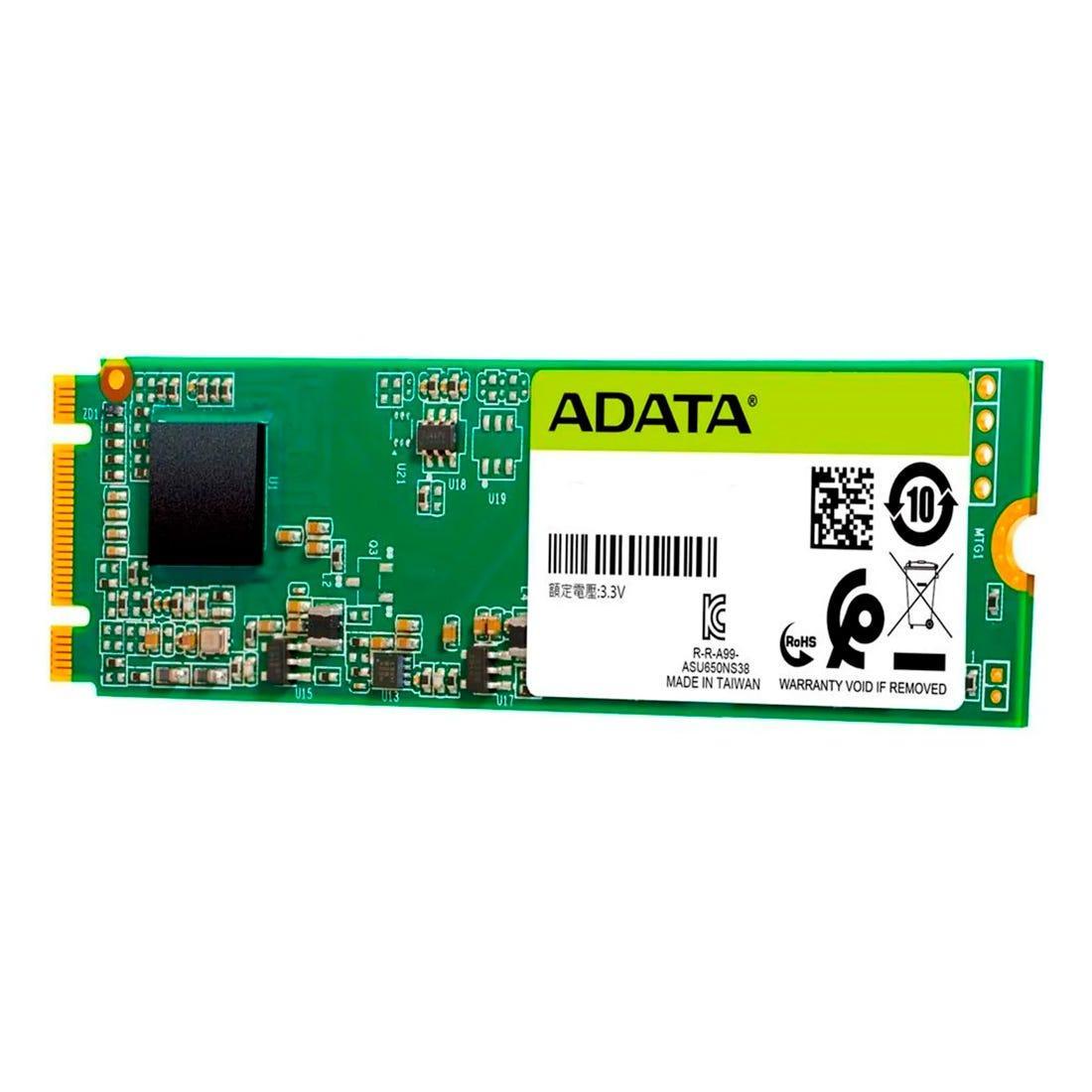 SSD Adata 480GB M.2 eSata - ASU650NS38480GTI - Mega Market